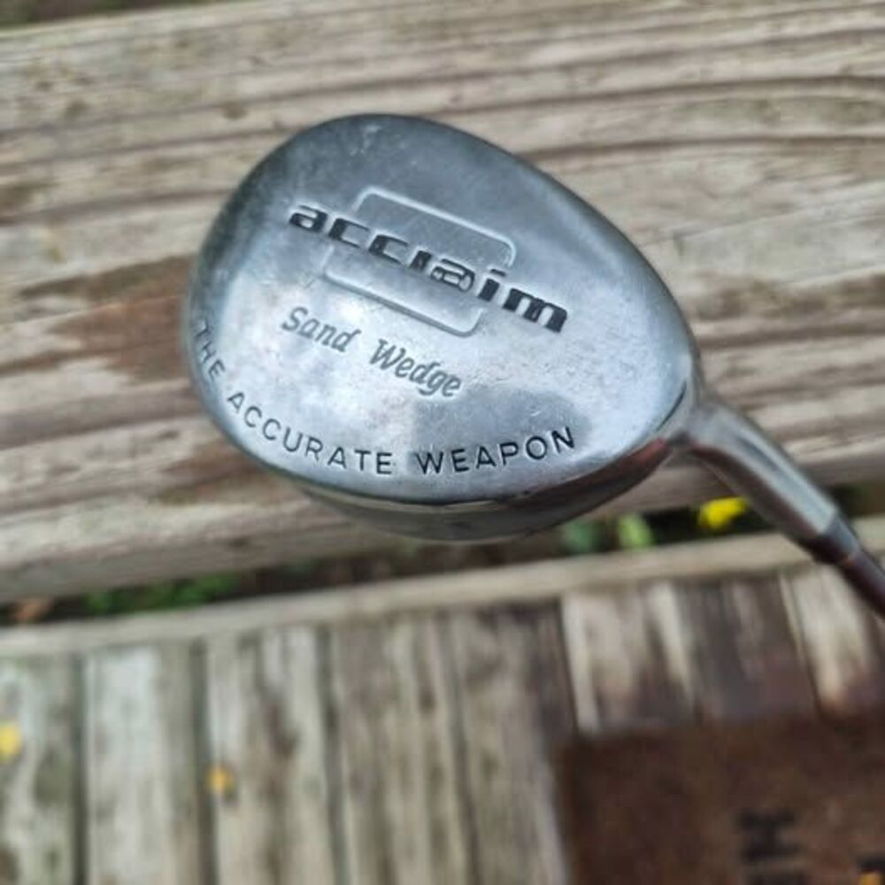 Acclaim The Accurate Weapon Sand Wedge - Ladies Flex Graphite Shaft - RH - 34.5"